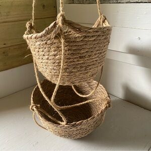 Hanging Baskets storage decor boho